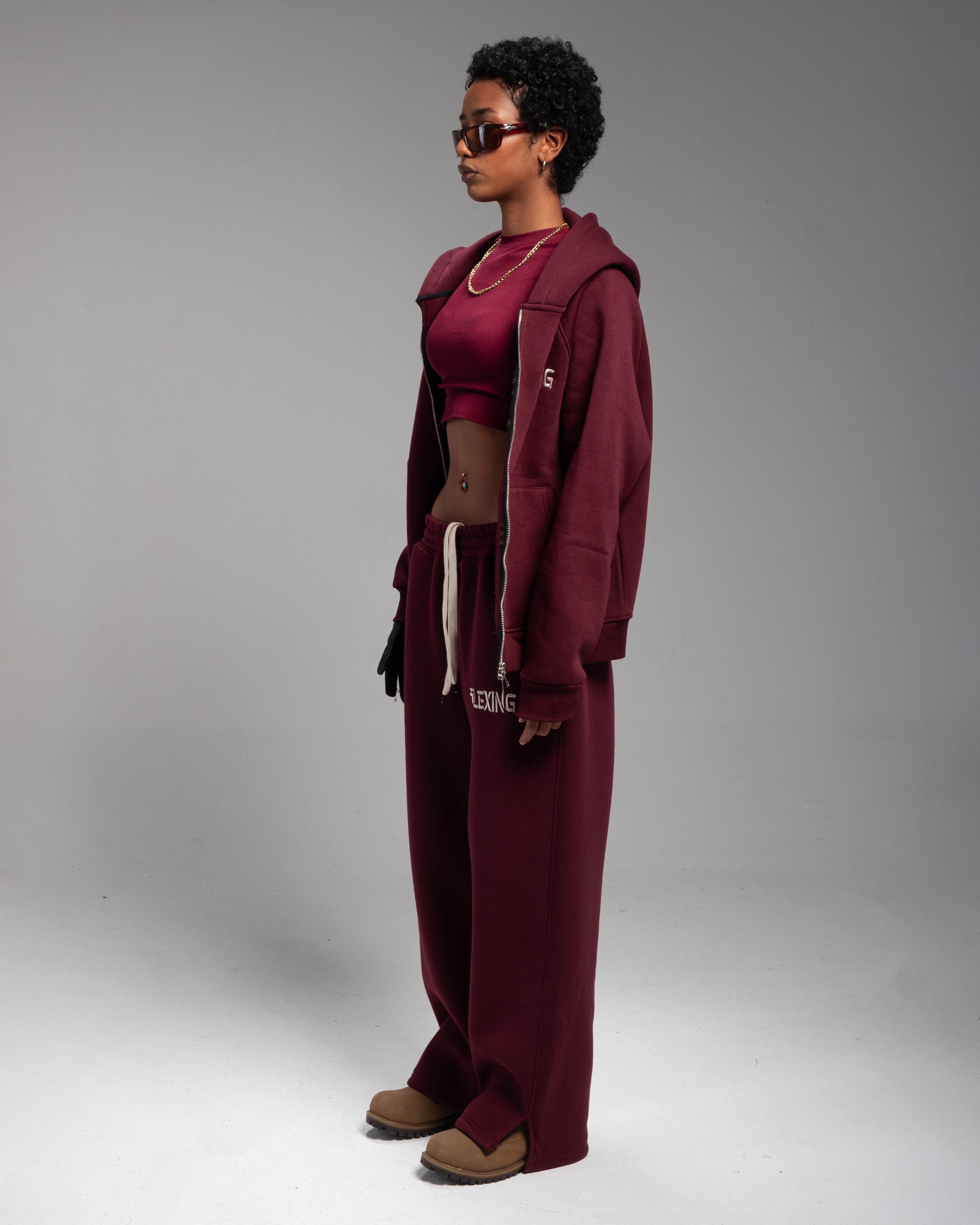 Flex Burgundy Set