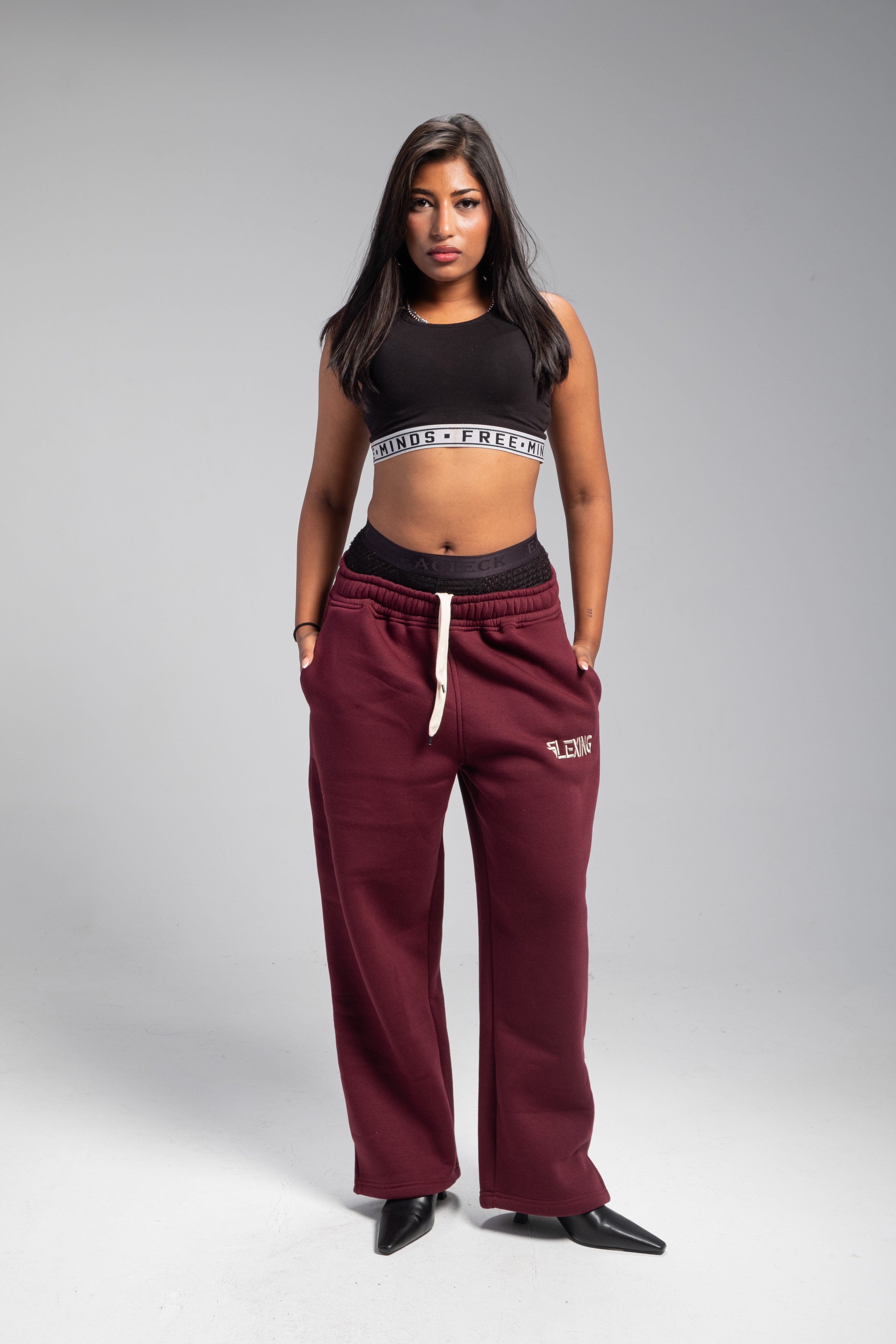 Burgandy Sweatpants