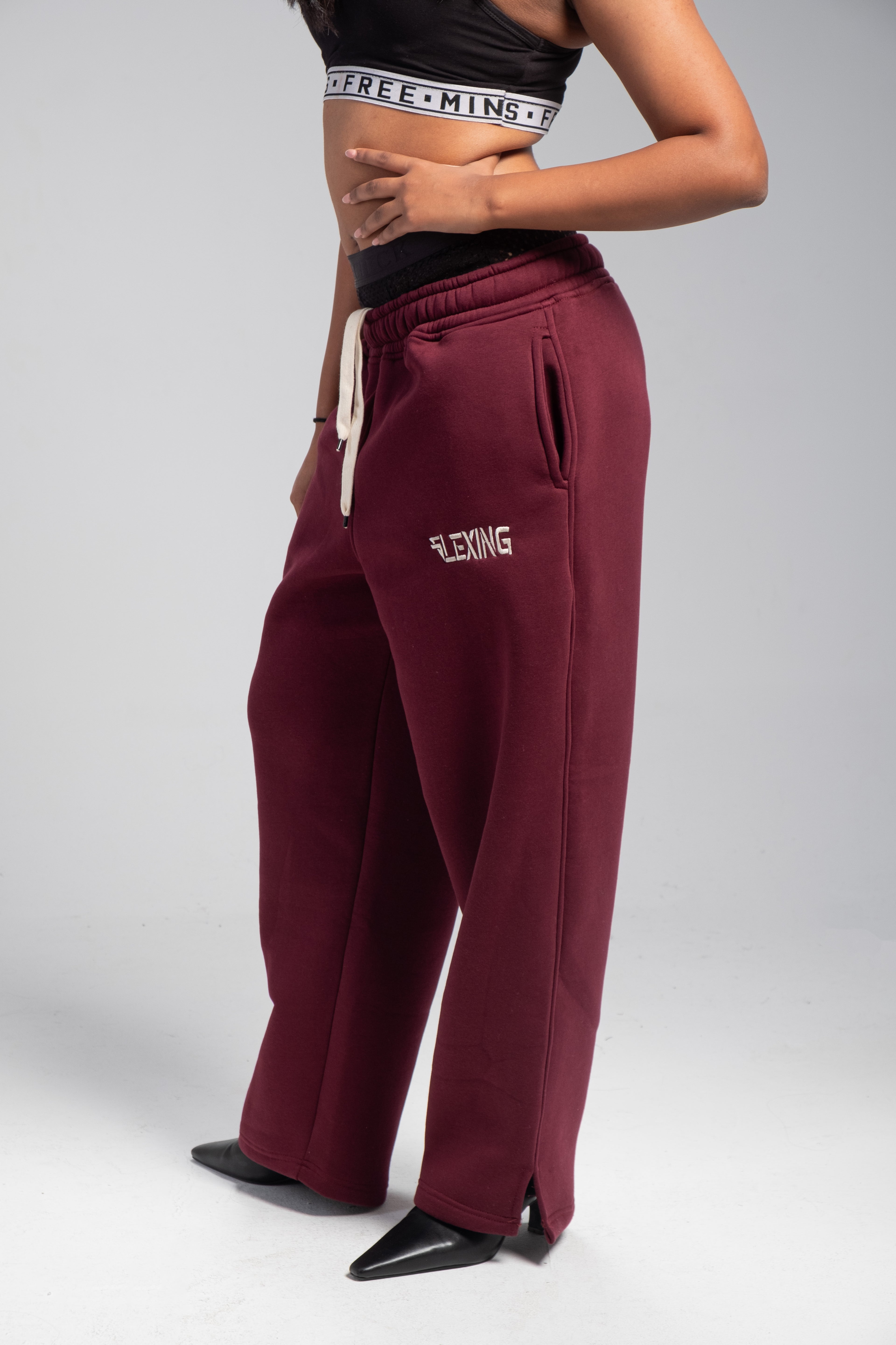 Burgandy Sweatpants