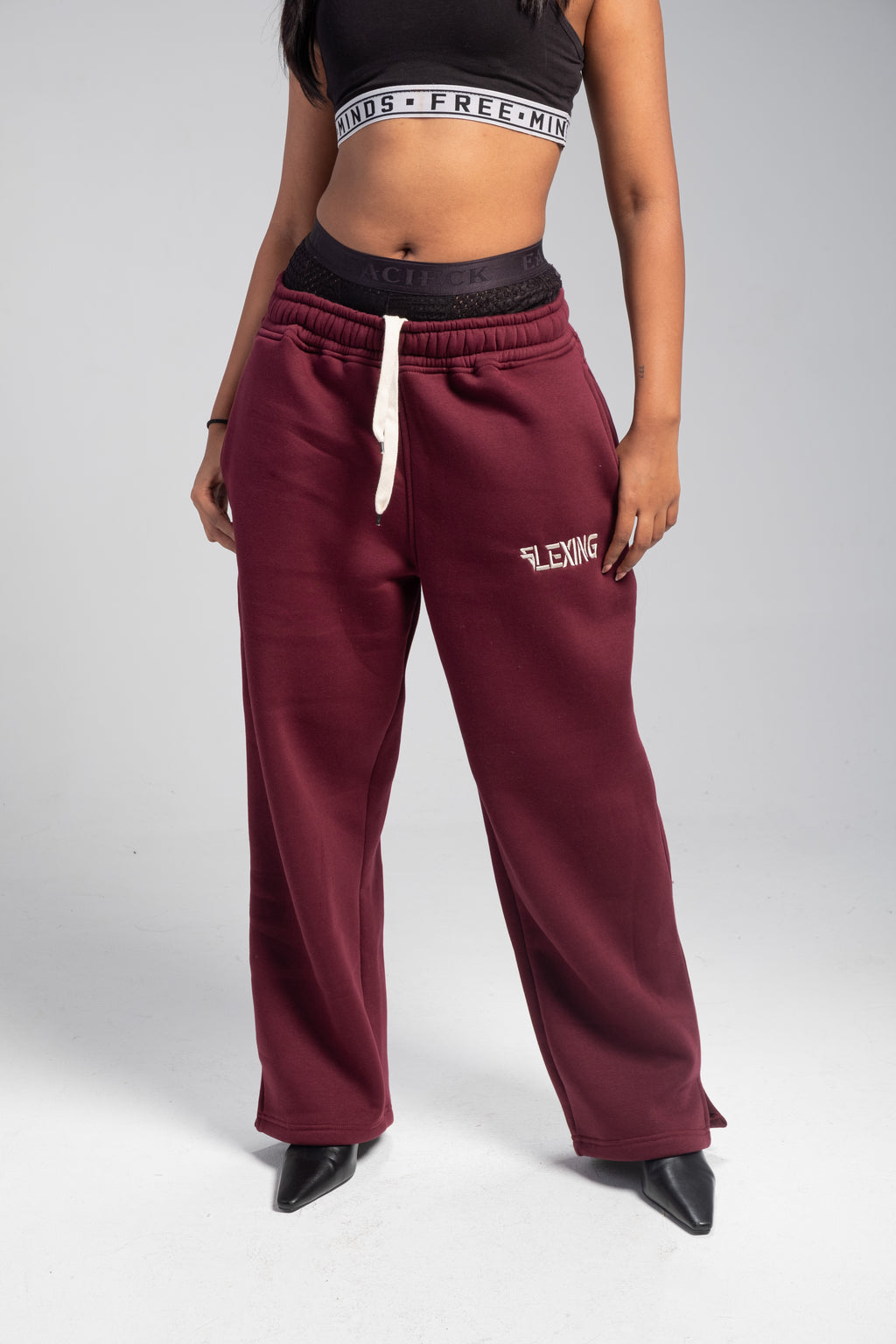 Burgandy Sweatpants
